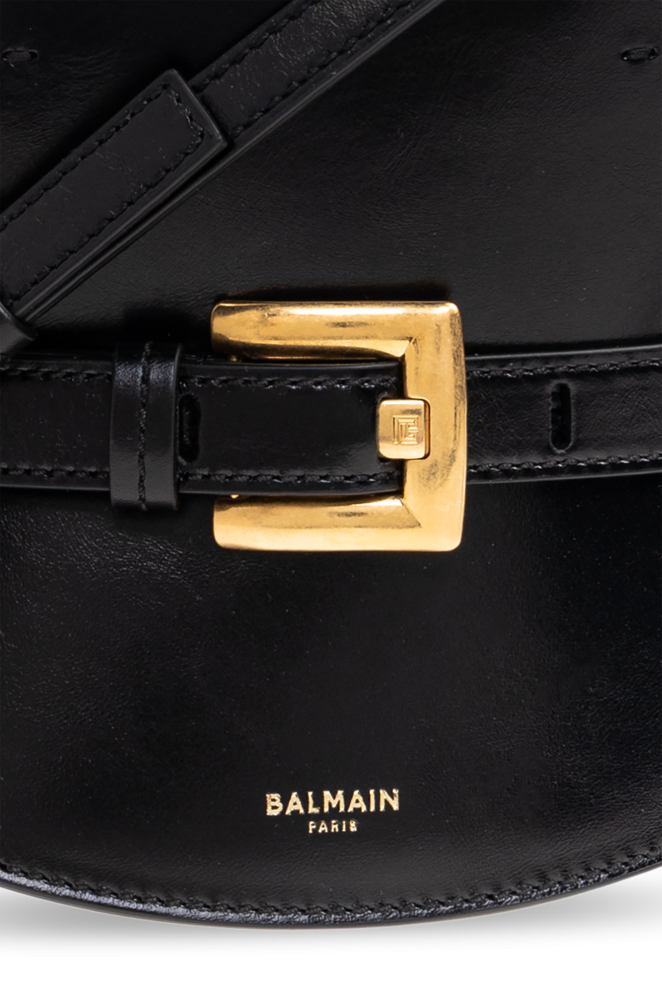 トートバッグ BALMAIN FW25 'Shuffle' mini handbag (FN1DP017TRBO GWN) Shuffle Mini bag in raffia - Women | BALMAIN